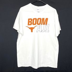 *Longhorn* Lg White AJ1 TShirt